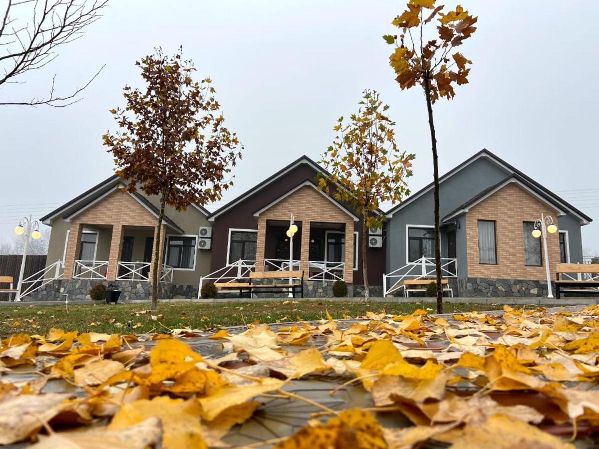 Tulpan Hotel Şǝki Eksteriør bilde