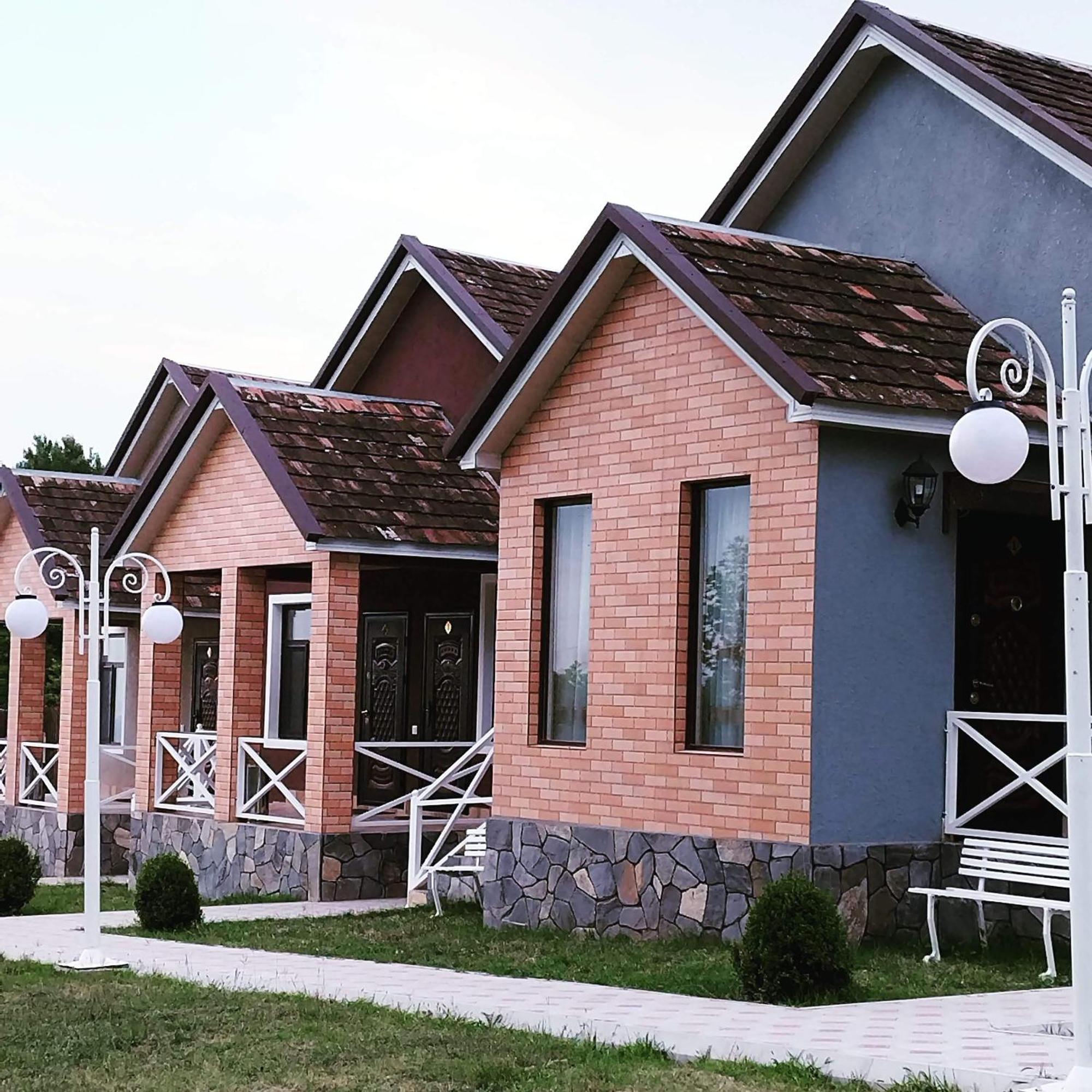 Tulpan Hotel Şǝki Eksteriør bilde